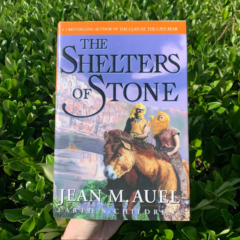The Shelters Of Stone By Jean M. Auel Hardback Book Fiction Novel